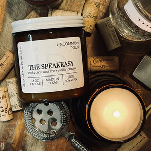 Speakeasy candle by Uncommon Pour