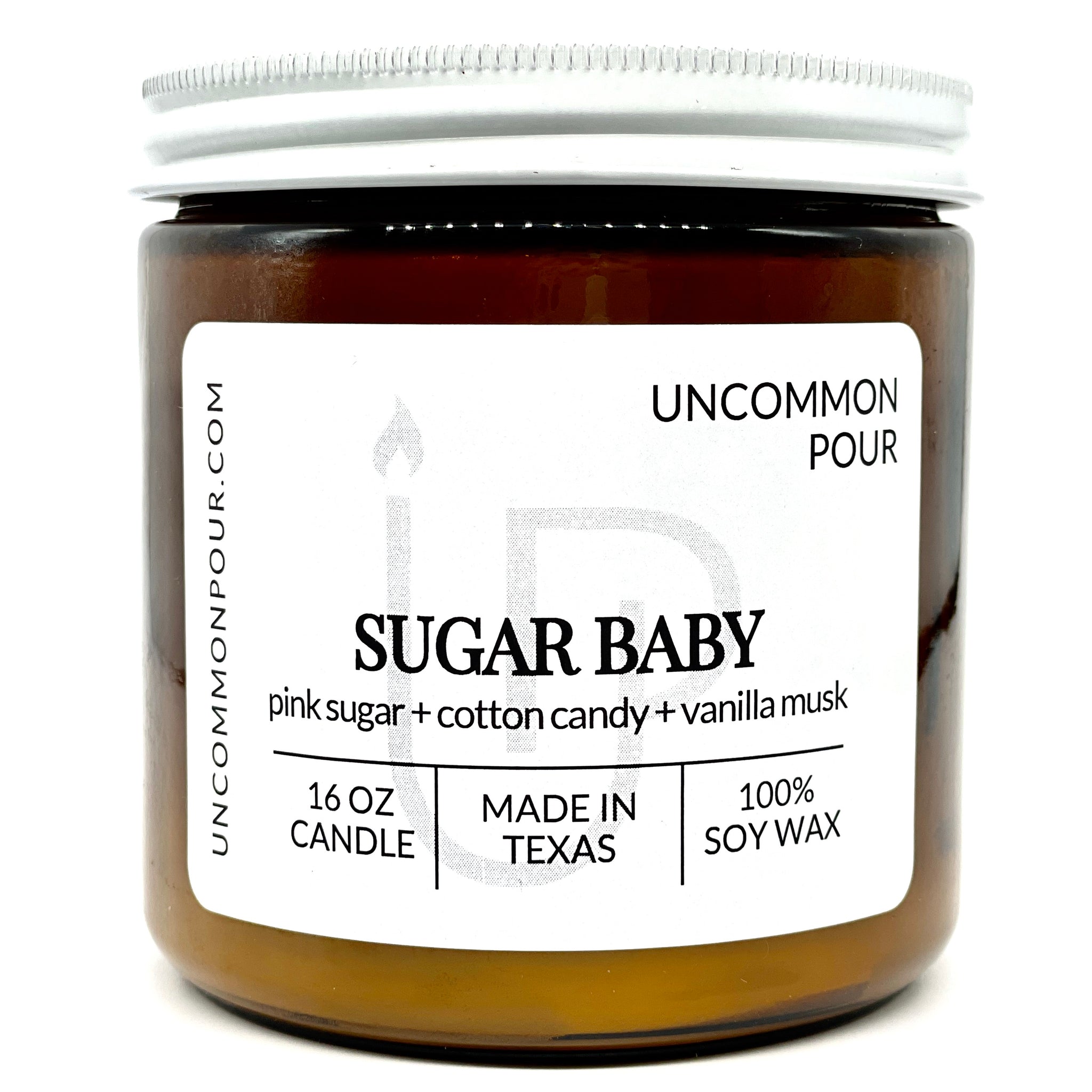 Sugar Baby - Pink Sugar Candle by Uncommon Pour