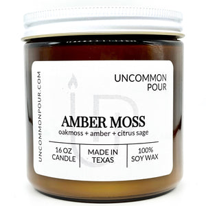 Oakmoss & Amber candle