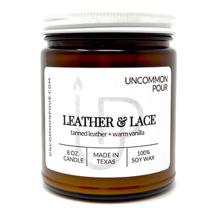 Uncommon Scents Worn Leather Fragrance Oil - 1/3 oz.